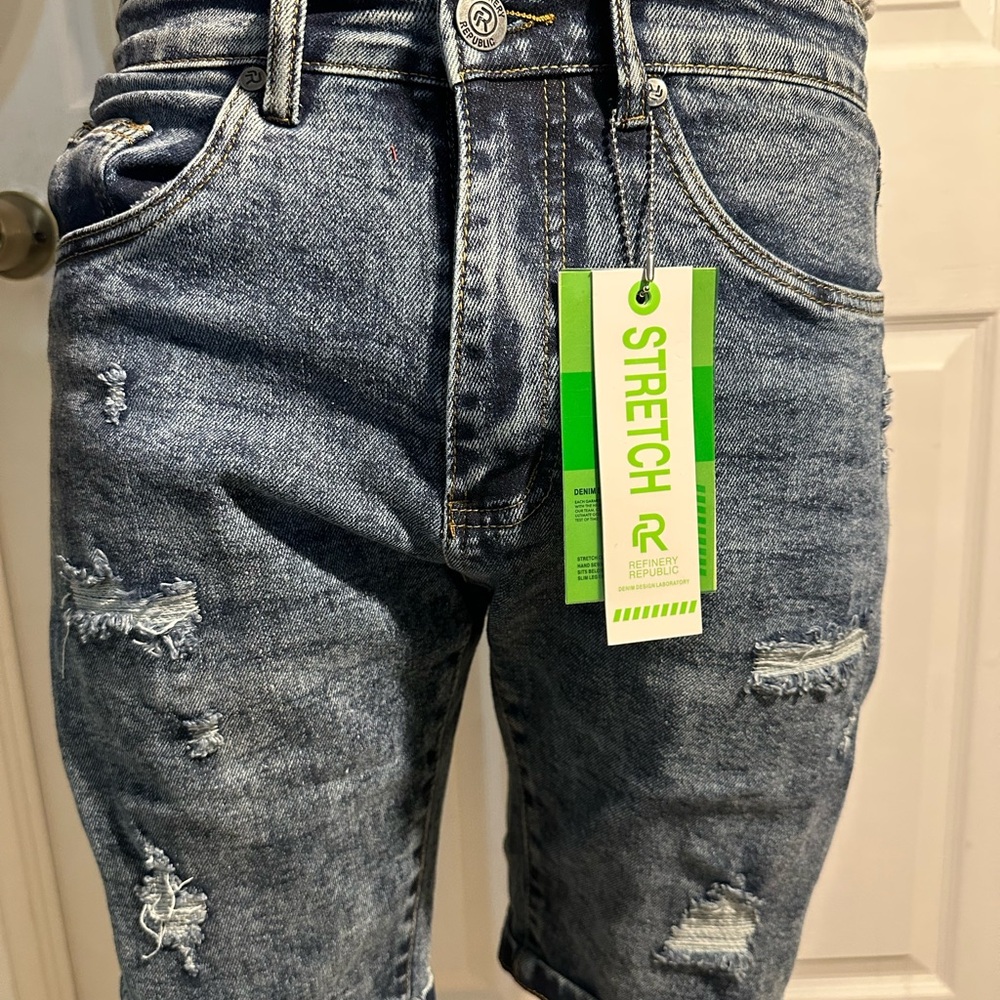 Short jeans , blue, Medium, W= 32